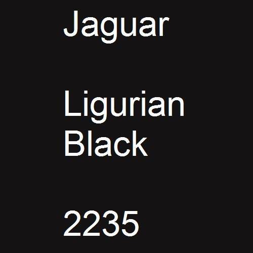 Jaguar, Ligurian Black, 2235.